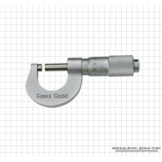 Mikrometrs, hromēts, 0 - 15 mm