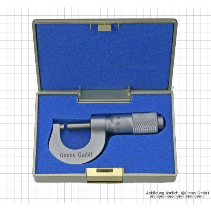 Mikrometrs, hromēts, 0 - 15 mm