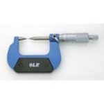 Loka mikrometrs ar dubultiem uzgalīšiem (spiciem) 0 - 25 mm