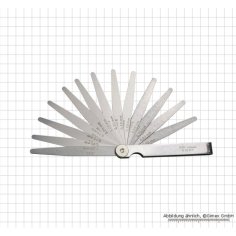 Precīzais bīdmēra komplekts, 0.1 - 2.0 mm, 20 gab.