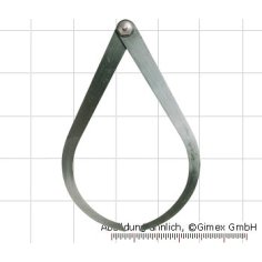 Ārējais bīdmērs (suports) ar skrūves eņģi (eņģes skrūvi), 150 mm