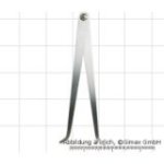 Iekšējā poga ar kniedes viru, 250 mm