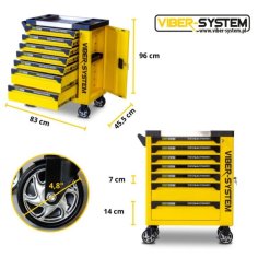 Instrumentu skapītis SZN254,  253 gab 2