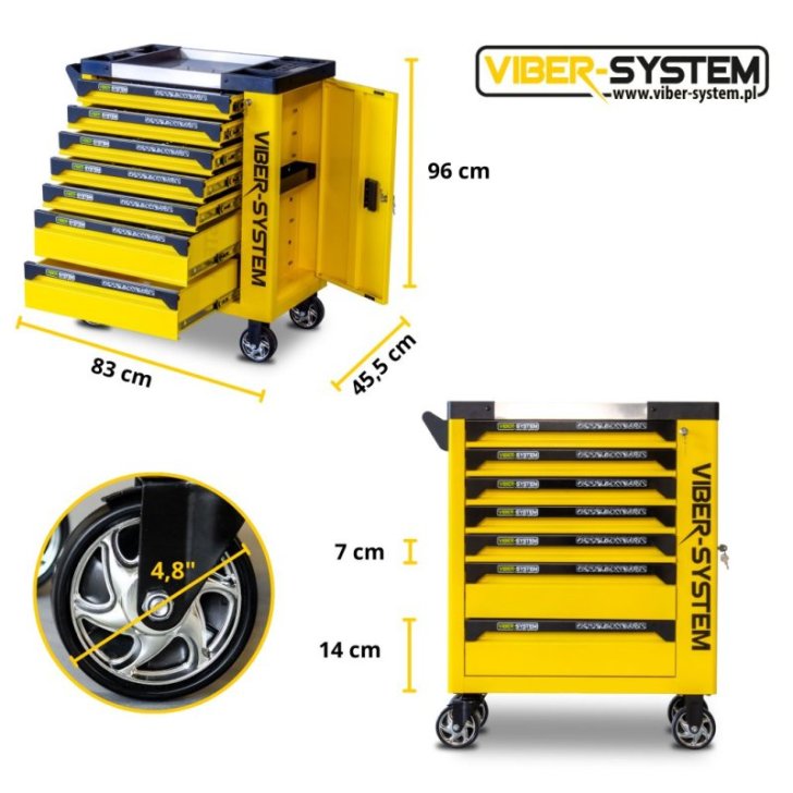 Instrumentu skapītis SZN254,  253 gab