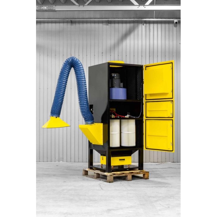 Atdalītāja iekārta ar automātisku tīrīšanu Viber-System OS4002, 4 kW, 4000 m³/h