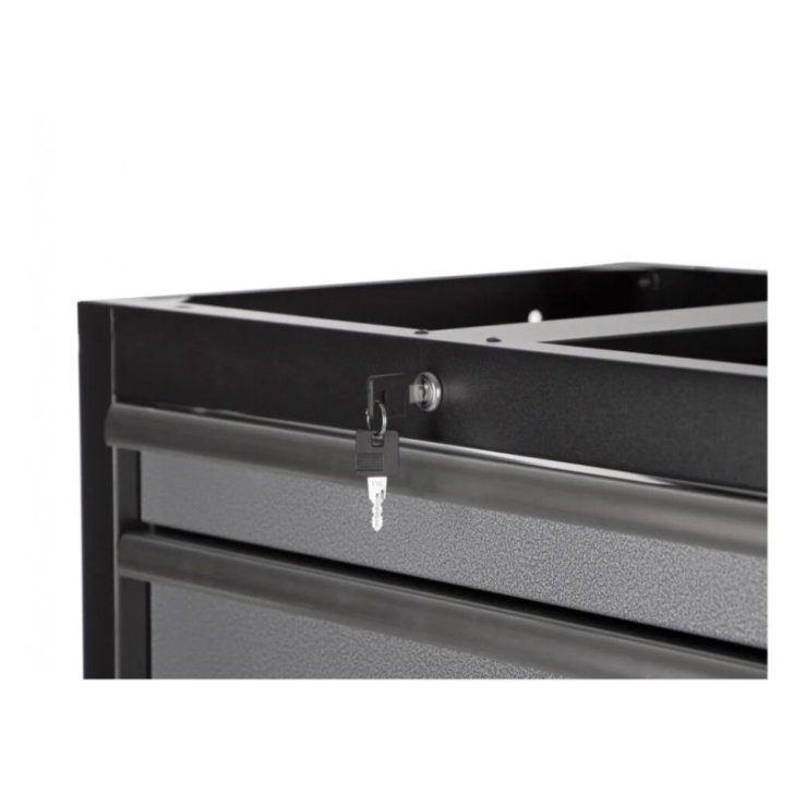 Darbnīcas skapītis ar slēdzeni, 7 atvilktnes Viber-System 1307