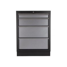 Darbnīcas skapītis ar slēdzeni, 4 atvilktnes Viber-System modelis 1304