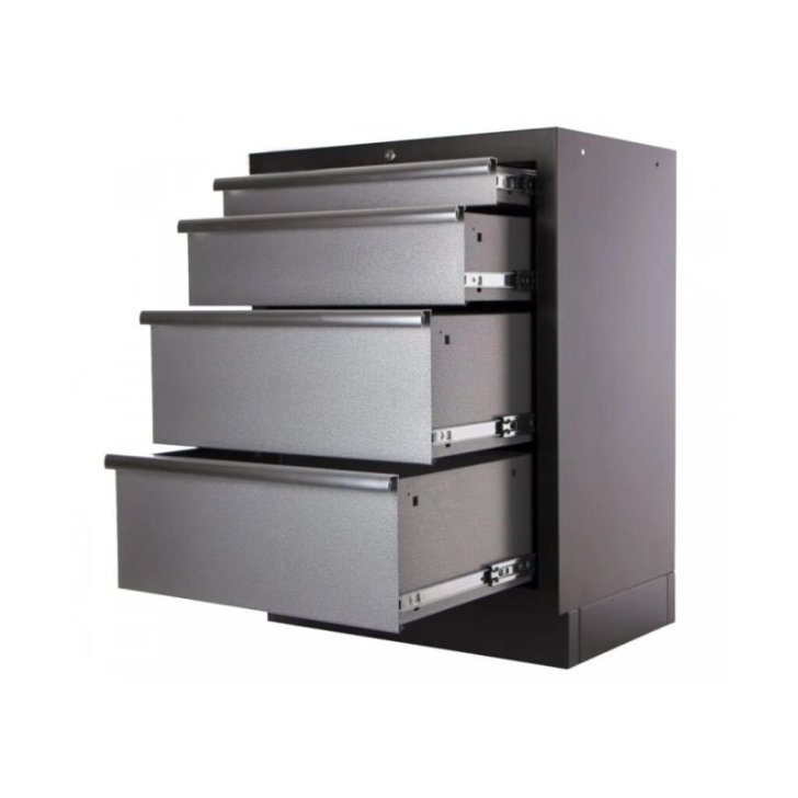 Darbnīcas skapītis ar slēdzeni, 4 atvilktnes Viber-System modelis 1304