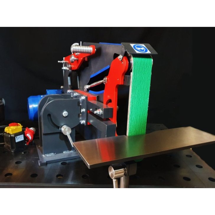 Lentveida slīpmašīna 75x2000 2,2kw 3f CE