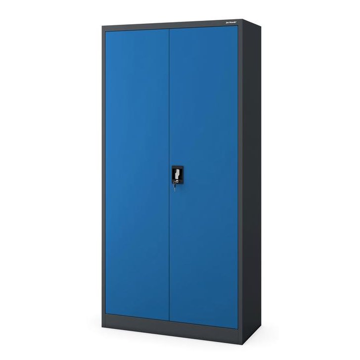 DAWID metāla saimniecības skapis DAWID 900 x 1850 x 450 mm, antracīta zila