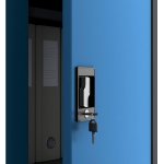 DAWID metāla saimniecības skapis DAWID 900 x 1850 x 450 mm, antracīta zila