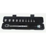 Dinamometriskā atslēga 3/8" 20-110Nm un uzgaļi