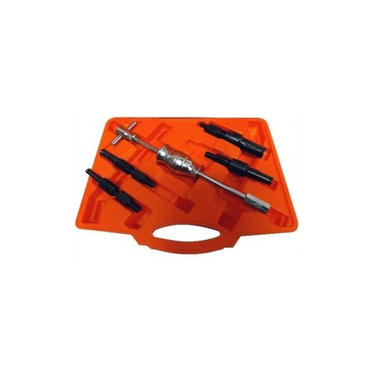 Bearing puller set with hammer