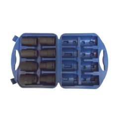 Socket wrench set 17-32mm, 3/4" IMF