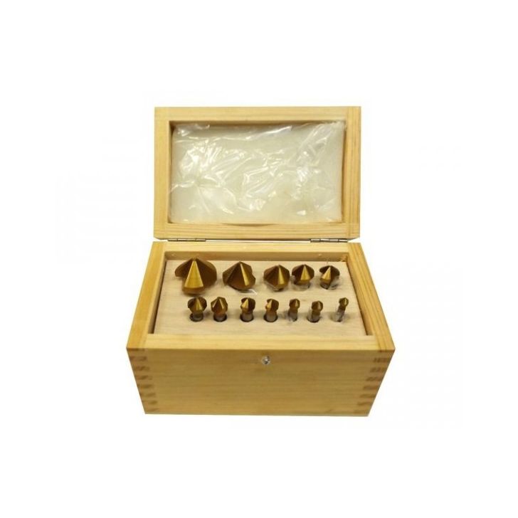 Countersink set 5.3-25mm (12 pcs.)