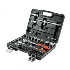 Socket wrench set 1/2" + 1/4" (55 pcs.)