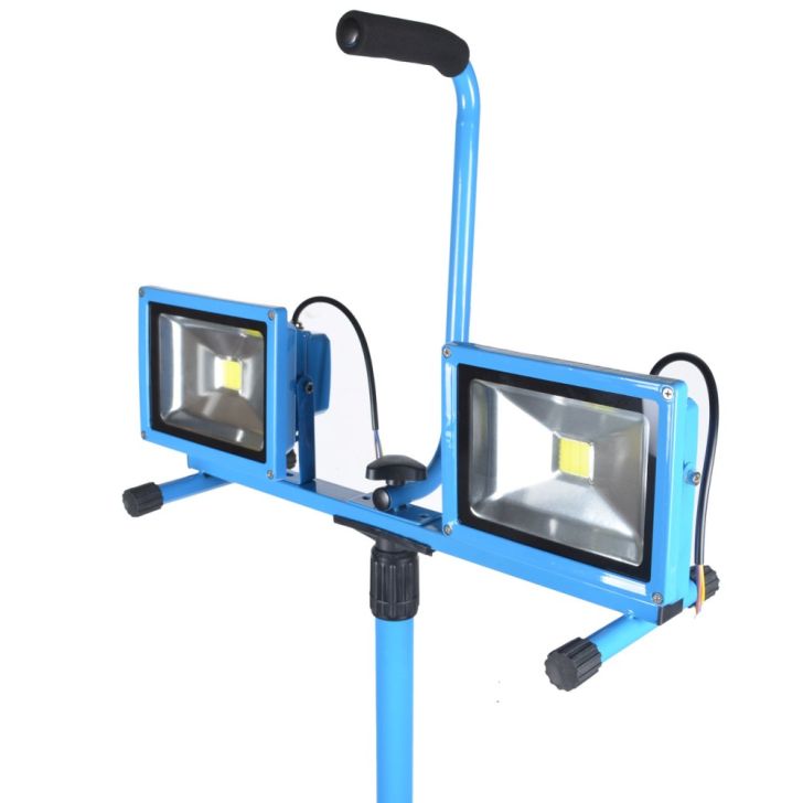 30w halogēnu lampa ar regulējamu tripod, led halogen lamp līdz stāvā, ārējā halogen lamp, led light