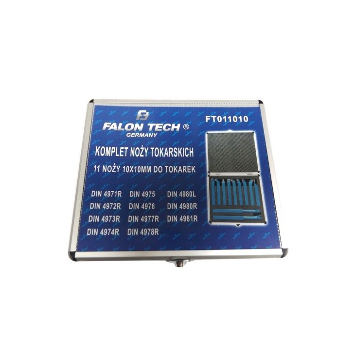 Griežņu komplekts 10x10mm (11 gab.)