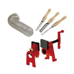 Piederumi kokapstrādes darbnīcām – filtrs, taps, adapteri | Darbgaldi.lv