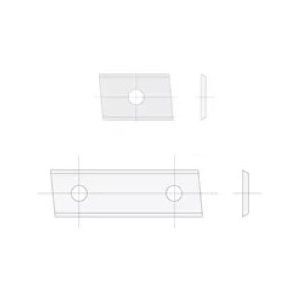 Beveled carbide knives with double edges – CMT & IGM | Darbgaldi.lv