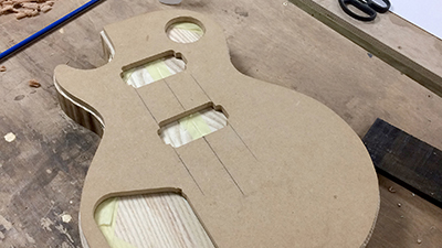 Record Power Guitar Build at Crimson Custom Guitars