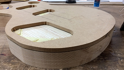 Record Power Guitar Build at Crimson Custom Guitars