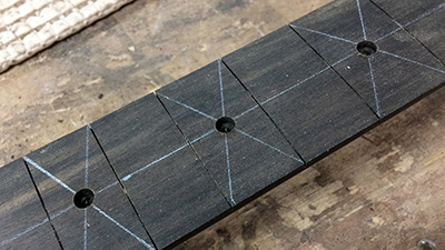 5 dienās izgatavota ģitāra Crimson Custom Guitars - 4. diena