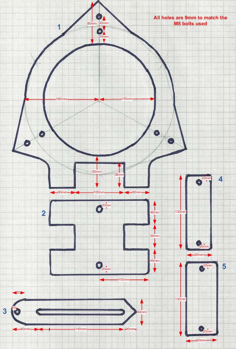 1. solis: Komponentu pamata izgriešana
