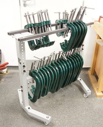 Pārnēsājams skavas turētājs